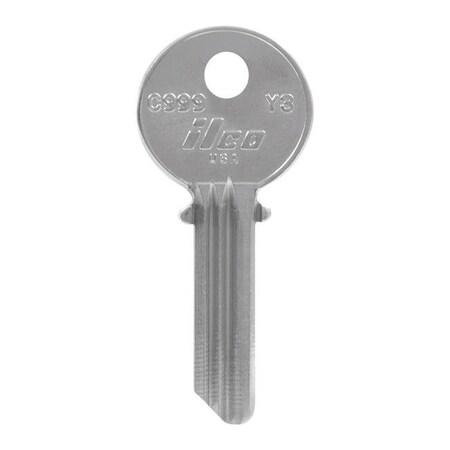 Hillman Hillman 5968672 Traditional Key House & Office Blank Single Sided Universal Key - Pack of 10 5968672